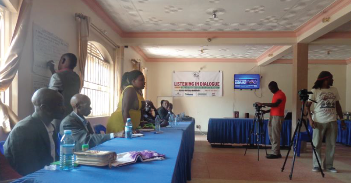Farmers from Nyamweru & Ruhija sub counties presenting their expectations Farmers from Nyamweru & Ruhija sub counties presenting their expectations